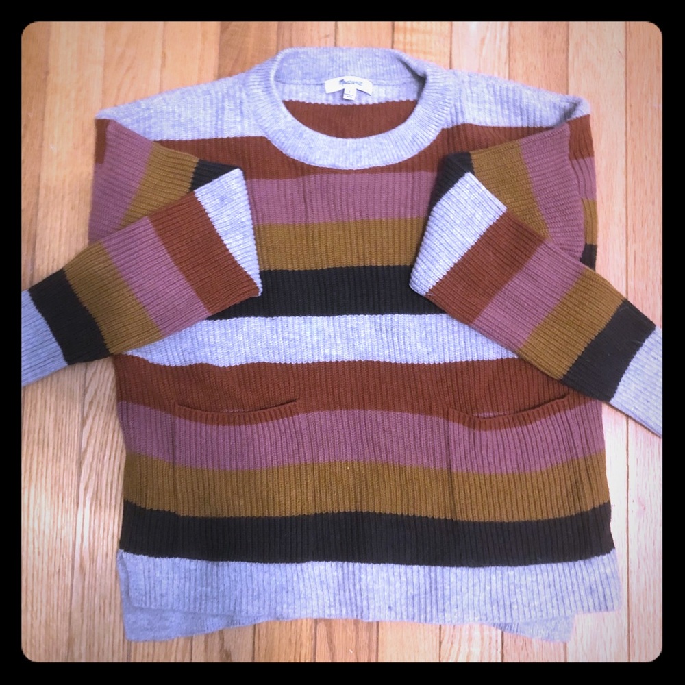 Madewell striped sweater